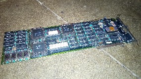 Early VGA was bulky and expensive - this would have been among the very first clones