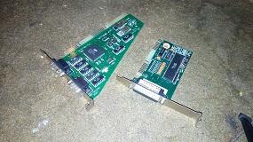Serial and Parallel I/O cards aren't really among the most interesting things, but here they are!
